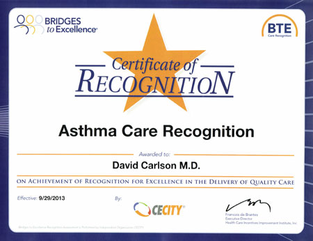 Asthma Care Recognition